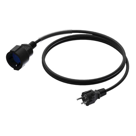 ProCab Shuko power forlænger kabel 3x1,5 mm2 1,5m