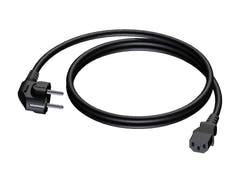 ProCab powerkabel 3x1,5 mm², hun Euro>Schuko han, 0,5 m