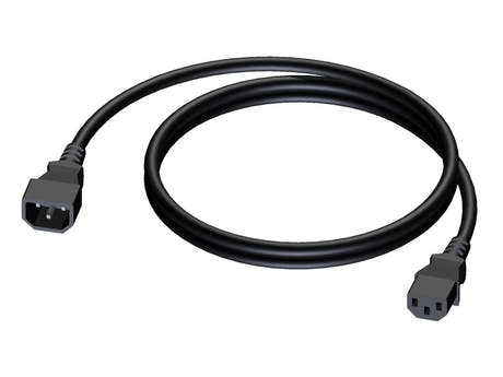 ProCab powerkabel 3x1,5 mm², hun Euro>Schuko han, 1,5 m
