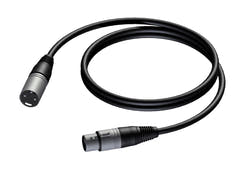ProCab højttalerkabel 2 x 1,5 mm²  XLR > XLR, 10 meter