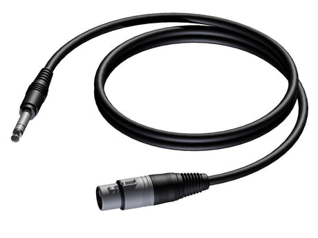 ProCab XLR hun > Jack stereo - balanceret kabel 1,5 m