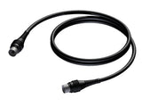 ProCab Midi signalkabel han/han 0,5 meter