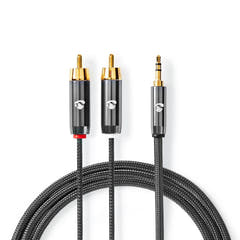 Premium StereoRCA til minijack (1m)