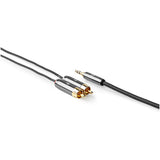 Premium StereoRCA til minijack (1m)