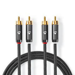 Premium Stereo Phono kabel (1m)