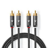Premium Stereo Phono kabel (5m)