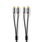 Premium Stereo Phono kabel (5m)