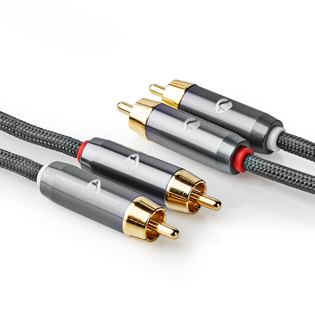 Premium Stereo Phono kabel (5m)