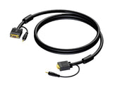 ProCab SVGA & 3,5 jack stereo > SVGA & 3,5 jack stereo (3 m)