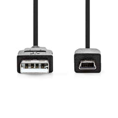 USB Kabel - USB-A til USB Mini B (1 meter)