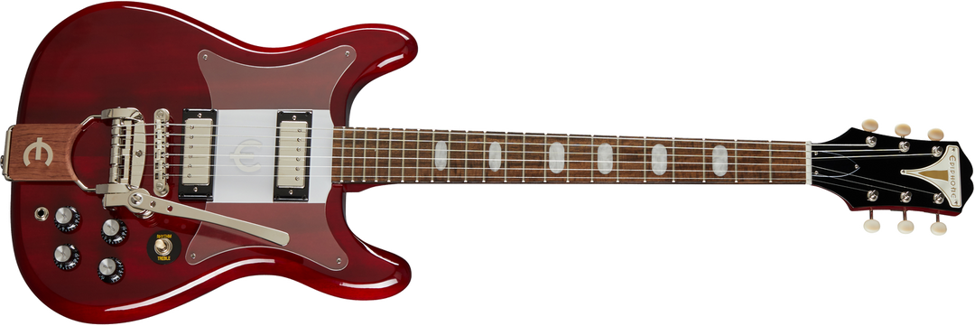 Epiphone Crestwood Custom Tremotone El-guitar (Cherry)