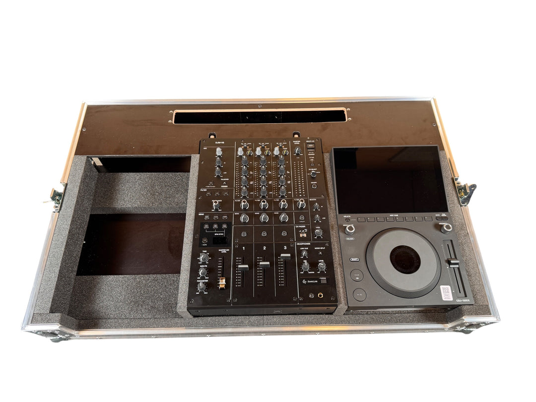Case-It Flightcase til AlphaTheta CDJ-1500X & DJM-V5