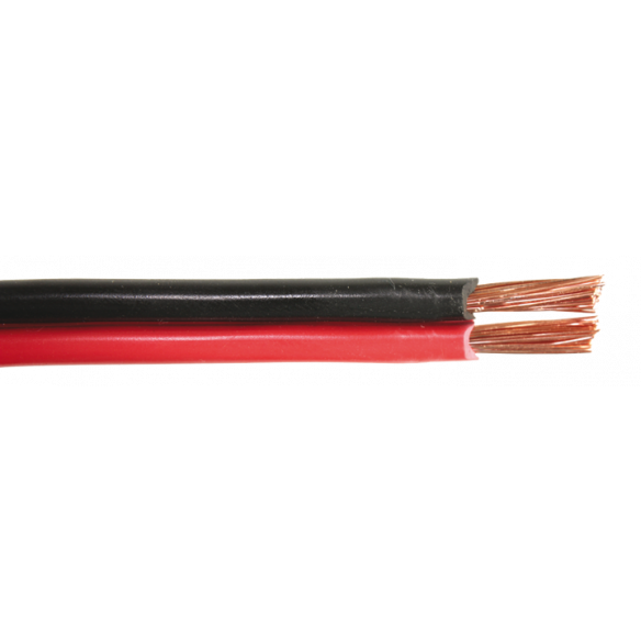 100 meter højttalerkabel 2 x 1,5mm² LTC