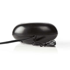 Clockradio med vækkeur (Oval)