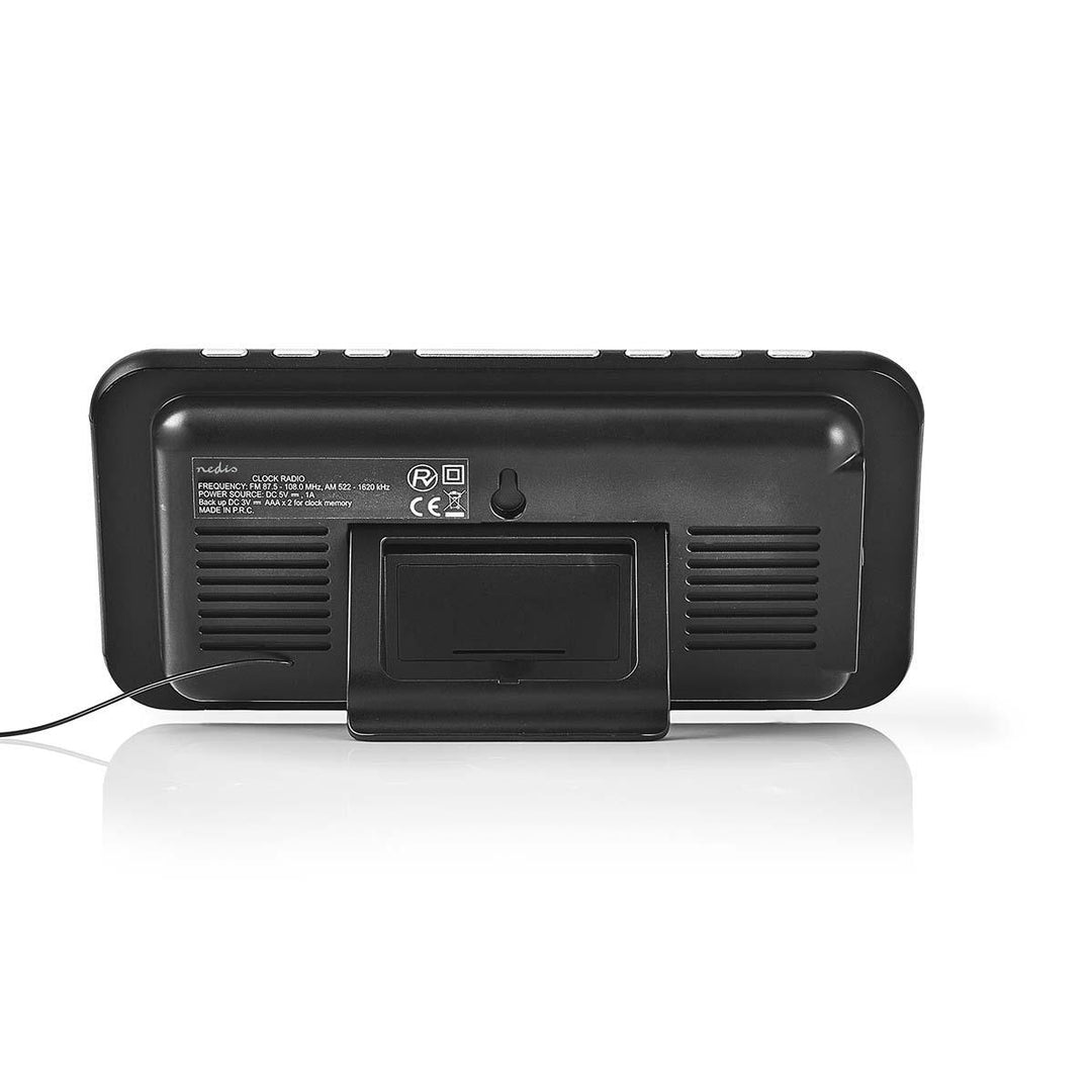 Clockradio med vækkeur
