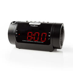 Clockradio med indbygget projektor