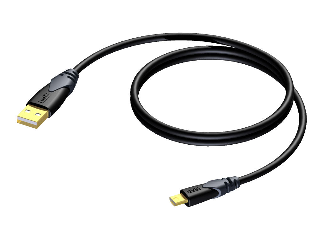 ProCab USB A > USB Mini A kabel 1,5 meter