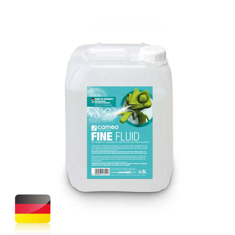 Cameo FINE FLUID 5 L - Haze-effekt tågevæske med meget lav densitet og meget lang hængetid 5 L