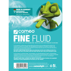 Cameo FINE FLUID 5 L - Haze-effekt tågevæske med meget lav densitet og meget lang hængetid 5 L