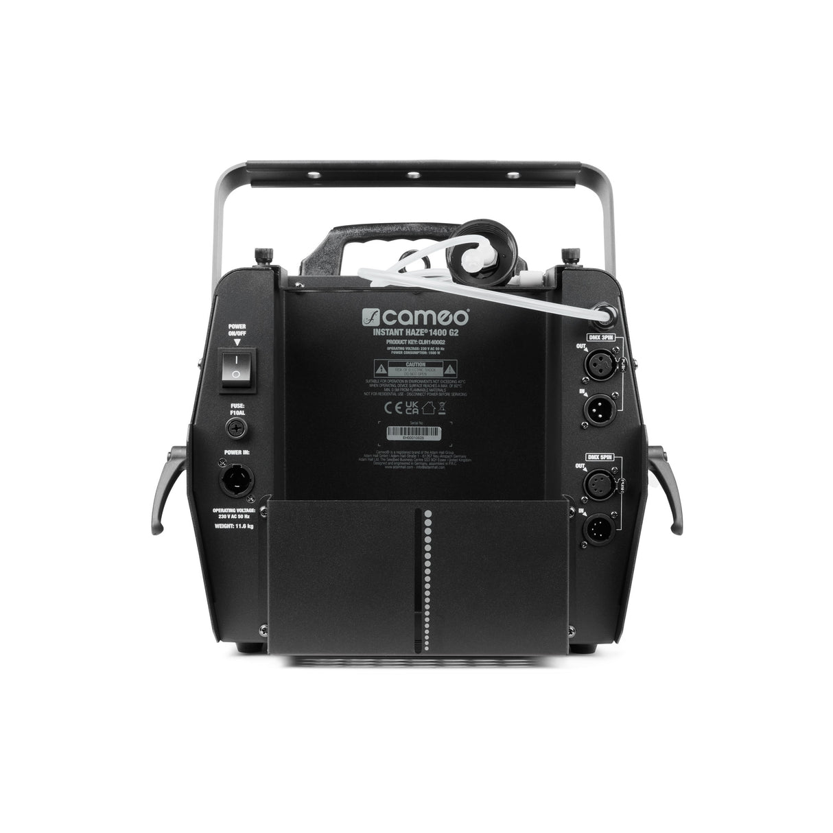 Cameo INSTANT HAZE 1400 G2 - touring-hazer med mikroprocessorstyring