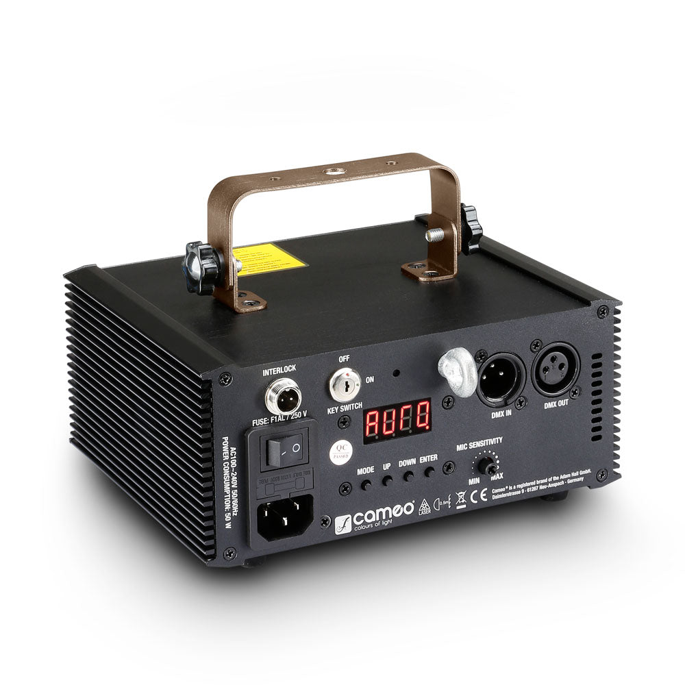 Cameo WOOKIE 200 RGY - Animationslaser 200 mW RGY