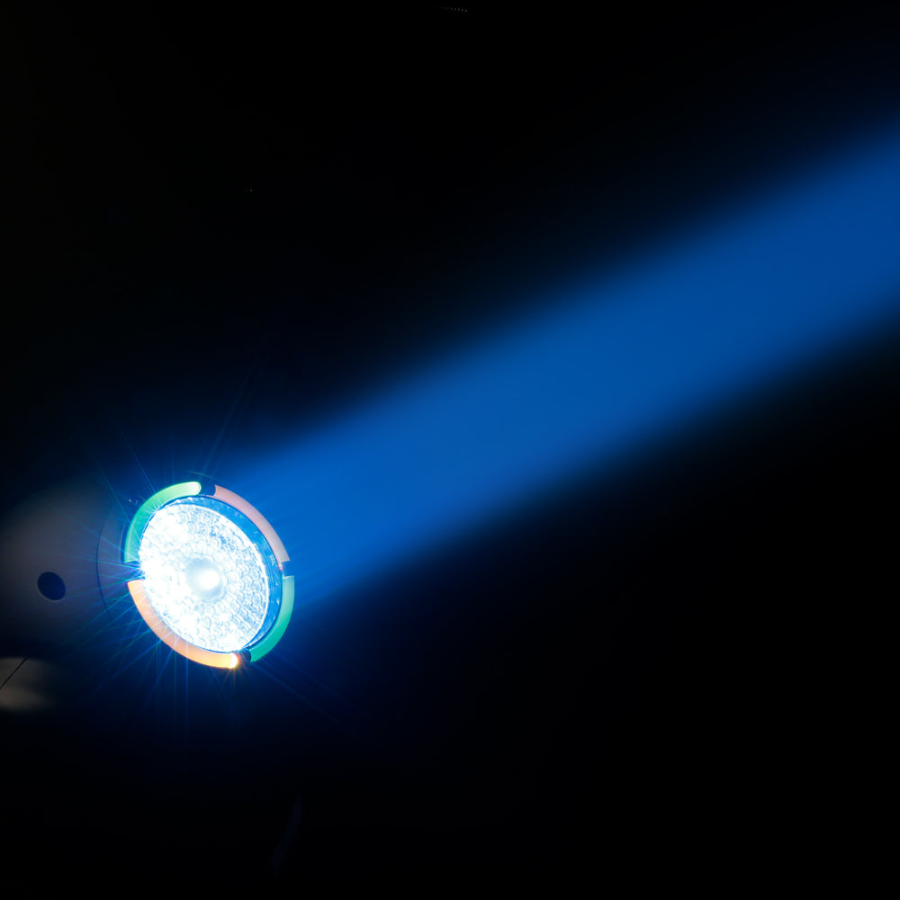 Cameo MOVO BEAM Z100 - Beam-moving head med ubegrænset rotation, LED-ring og zoom