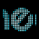 Cameo MATRIX PANEL 10 W RGB - 5 x 5 RGB LED-matrixpanel med individuel pixelstyring