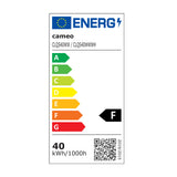 Cameo Q-SPOT 40 WW WH - Kompakt spot med 40 W WW LED i hvid finish