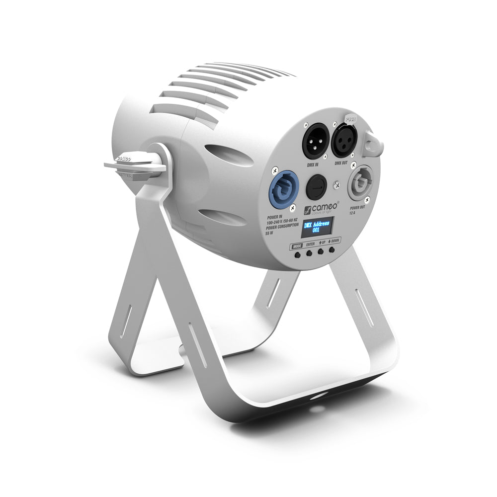 Cameo Q-SPOT 40 WW WH - Kompakt spot med 40 W WW LED i hvid finish