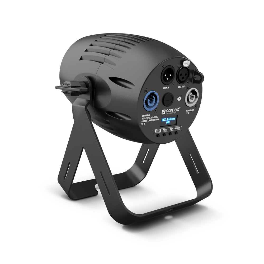 Cameo Q-SPOT 40 WW - Kompakt spot med 40 W WW-LED i sort finish