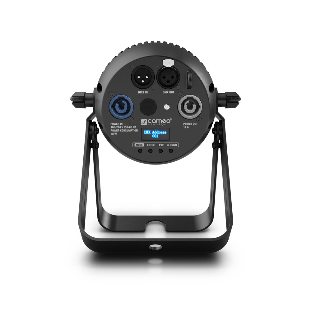 Cameo Q-SPOT 40 WW - Kompakt spot med 40 W WW-LED i sort finish