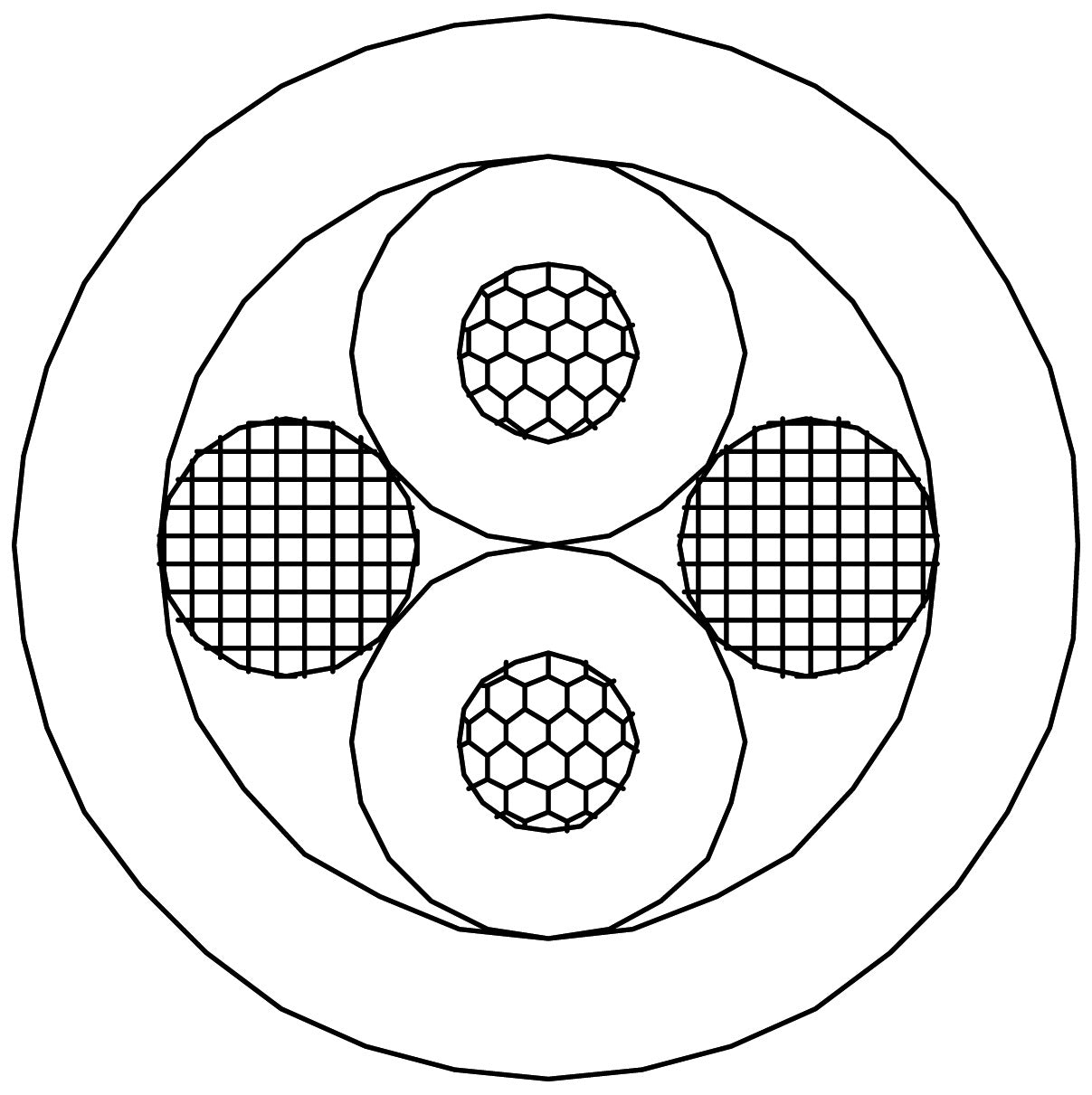 ProCab højttalerkabel BC rund 2 x 0,75 mm² 300 meter