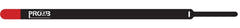 ProCab Kabelbinder velcro 30x750 mm, sort/rød 10 styk