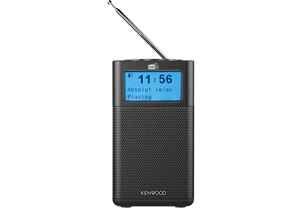 Kenwood CR-M10DAB-B FM,DAB+, Bluetooth Radio (Sort)