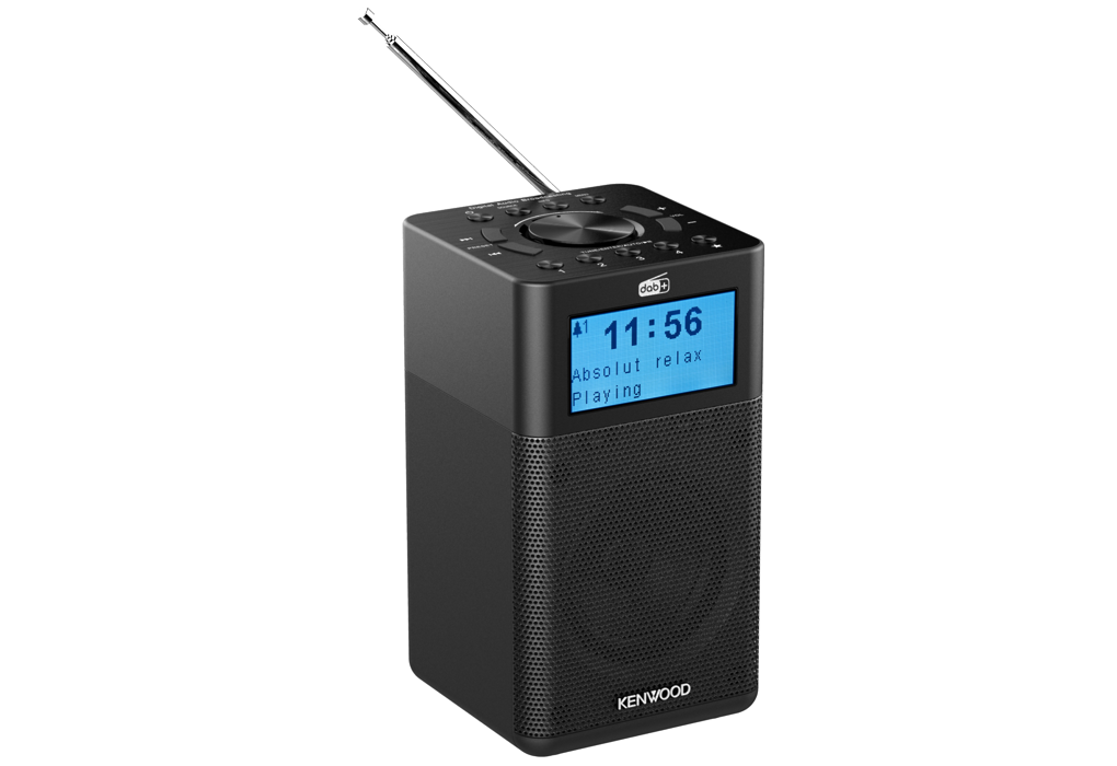Kenwood CR-M10DAB-B FM,DAB+, Bluetooth Radio (Sort)