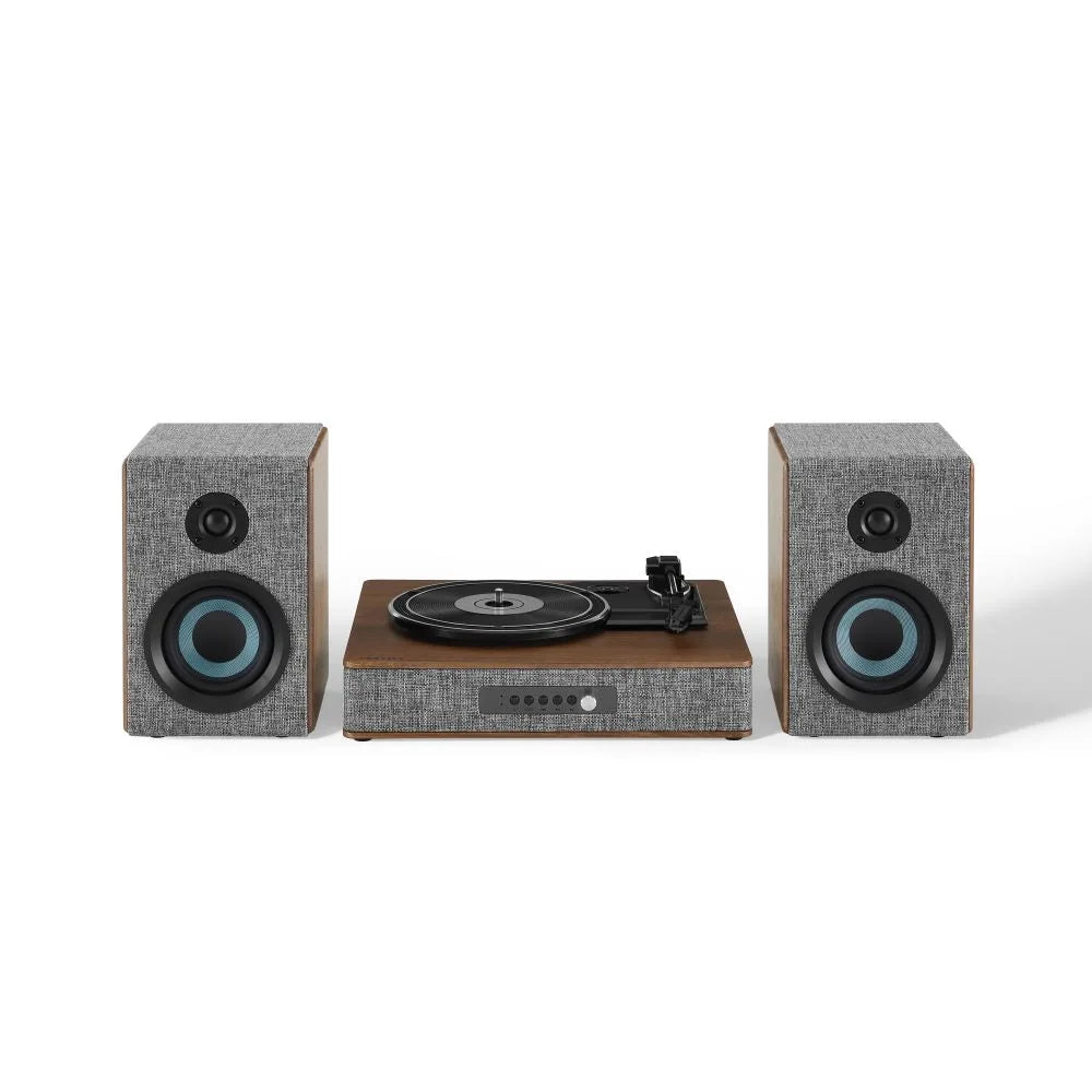 Crosley Arya Pladespiller med højttalere, Gray