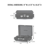 Crosley Cruiser Plus Pladespiller Tovejs Bluetooth (Groovy Floral)