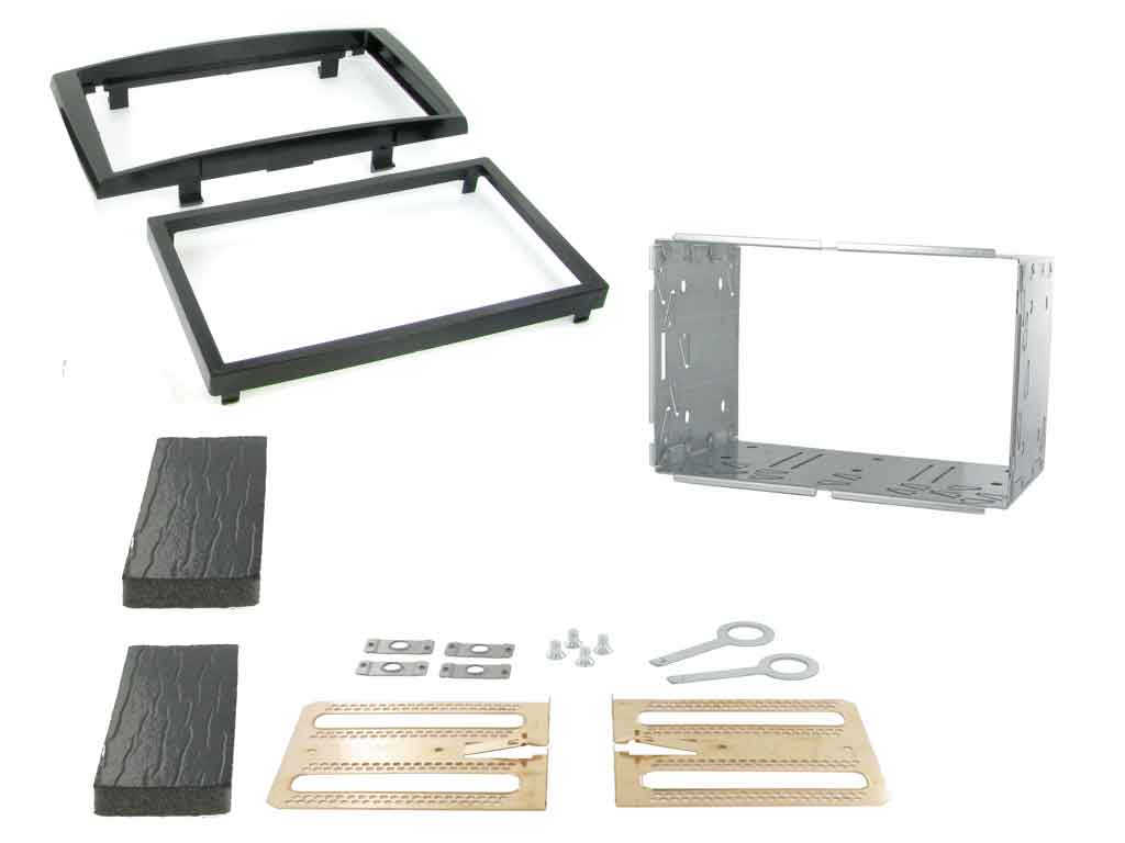 CT23PE04 2-DIN Ramme til Peugeot