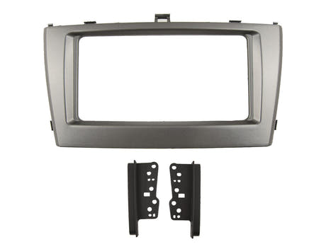 2-DIN Ramme til Toyota Avensis T27 (Sølv)