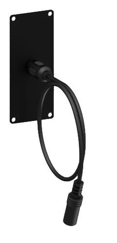 Caymon CASY135 1 plads, plade 1 x minijack gennemføring