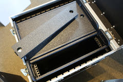 Caymon flightcase 19" insert rack 4 unit