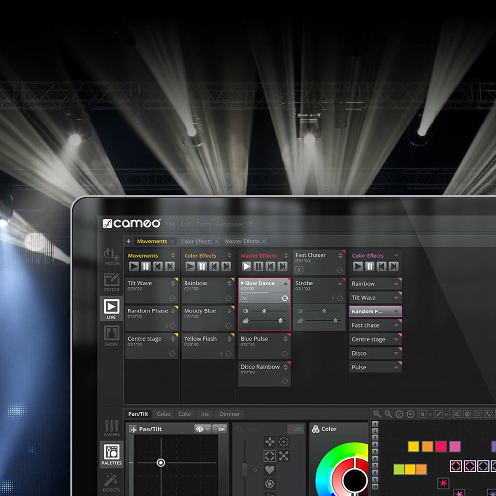 Cameo DVC CUE USB-DMX Interface og Software