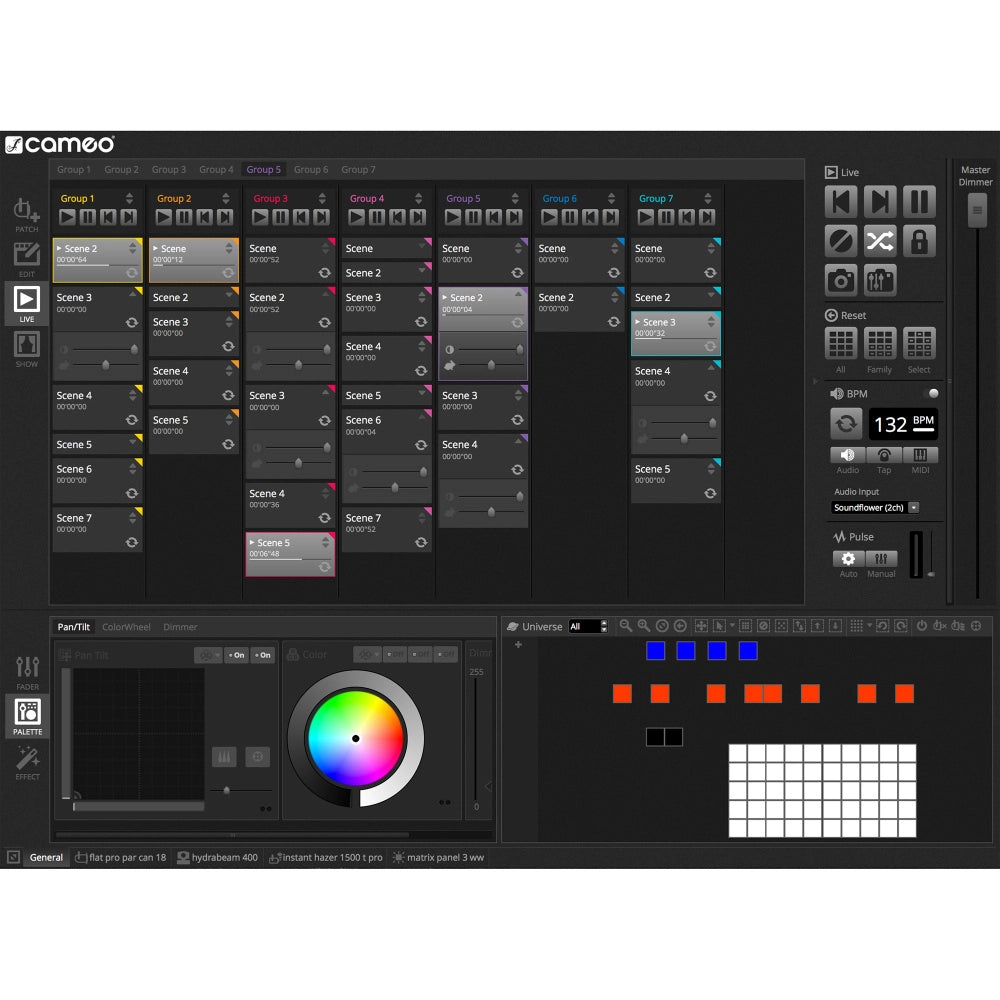 Cameo DVC CUE USB-DMX Interface og Software