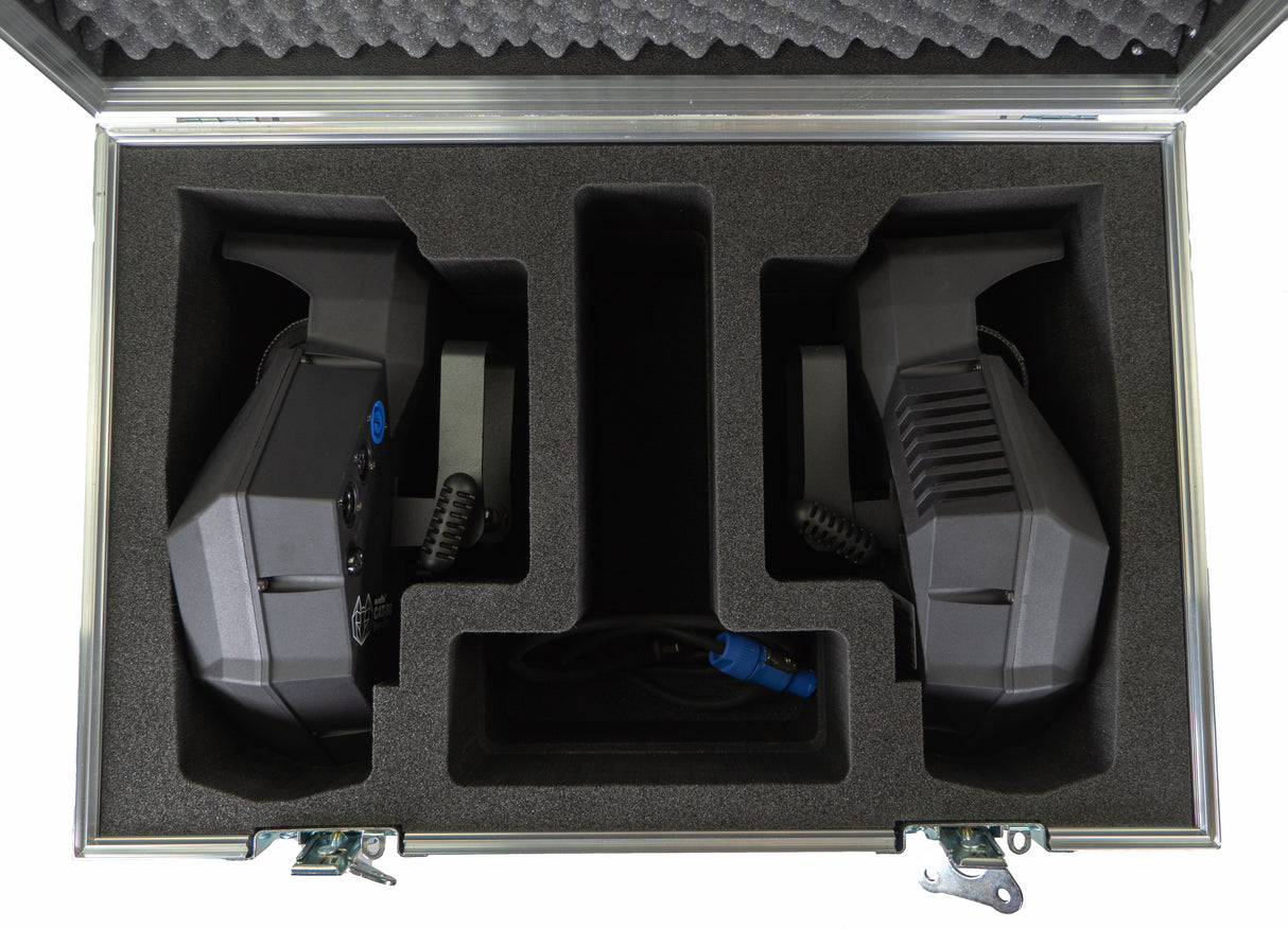 Case-It Flightcase til 2 stk. Eurolite Cat-80
