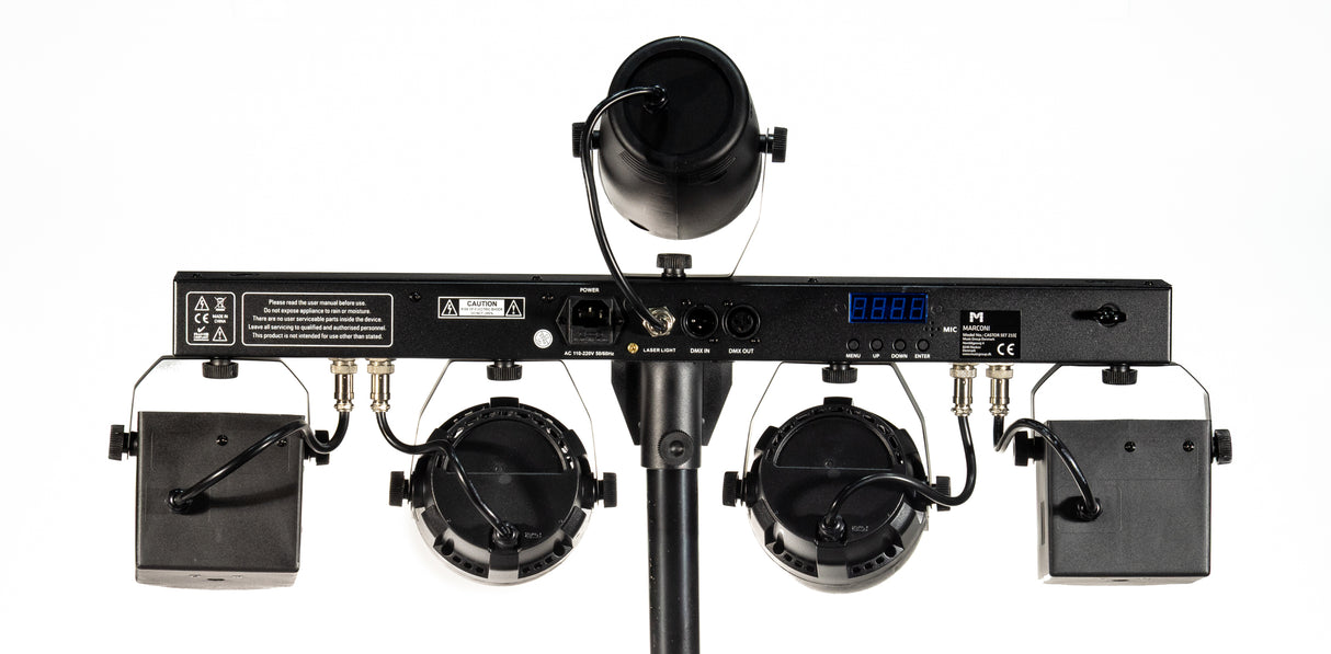 Marconi Caster Lyspakke (wash, derby, laser)