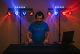 Marconi Castor Party Lyspakke (wash, strobe, UV, ball)