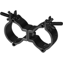 Dobbelt Swivel Clamp (Sort, 50mm, 100kg)