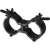 Dobbelt Swivel Clamp (Sort, 50mm, 100kg)