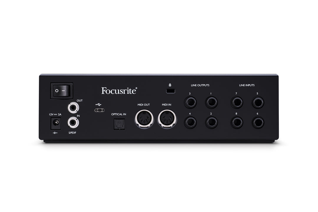 Focusrite Clarett+ 4Pre USB Lydkort