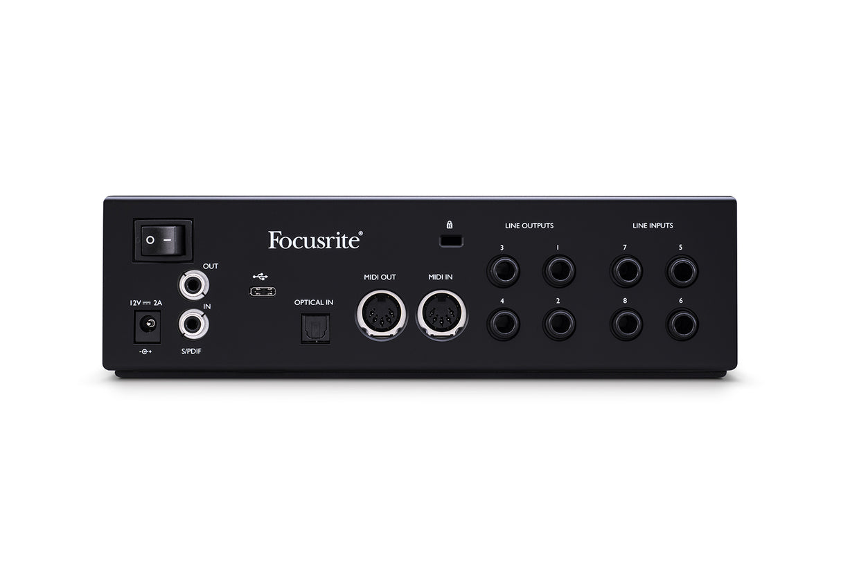 Focusrite Clarett+ 4Pre USB Lydkort